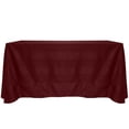 thumbnail image 1 of Ultimate Textile Modern Damask Kenya 90 x 132-Inch Rectangular Tablecloth Bordeaux Red, 1 of 4