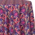 thumbnail image 1 of Ultimate Textile Paisley Plum 60-Inch Round Tablecloth, 1 of 2