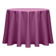 thumbnail image 1 of Ultimate Textile Poly-cotton Twill 108-Inch Round Tablecloth Plumberry, 1 of 3
