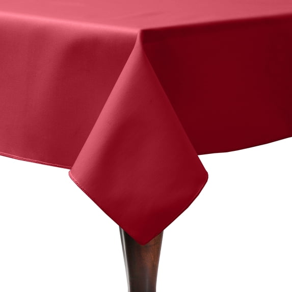 Ultimate Textile Poly-cotton Twill 45 x 45-Inch Square Tablecloth