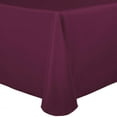 thumbnail image 1 of Ultimate Textile Polyester Linen 108 x 108-Inch Square Tablecloth - 5 Pack - Magenta, 1 of 3