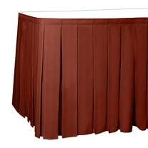 Ultimate Textile Polyester Table Skirt - 36" Height