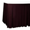 thumbnail image 1 of Ultimate Textile Polyester Table Skirt - 42" Cocktail Bar Height, 1 of 4