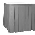 thumbnail image 1 of Ultimate Textile Polyester Table Skirt - 42" Cocktail Bar Height, 1 of 4