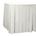 thumbnail image 1 of Ultimate Textile Polyester Table Skirt - 42" Cocktail Bar Height, 1 of 4
