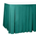 thumbnail image 1 of Ultimate Textile Polyester Table Skirt - 42" Cocktail Bar Height, 1 of 4