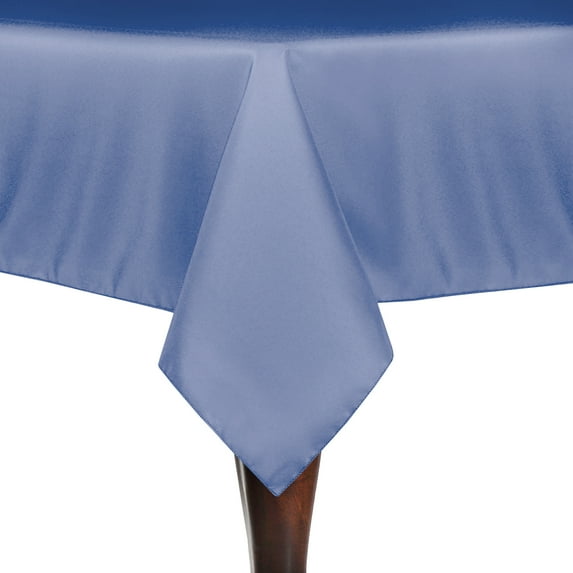 Ultimate Textile Rectangle 60 x 84-Inch Tablecloth Periwinkle Blue