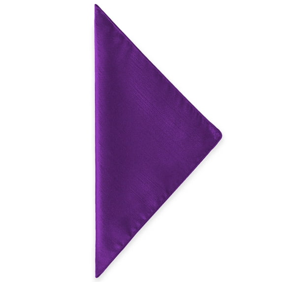 Ultimate Textile Reversible Shantung Satin - Majestic 10 x 10-Inch Cloth Cocktail Napkins