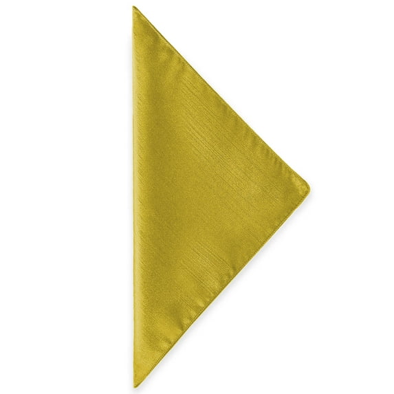 Ultimate Textile Reversible Shantung Satin - Majestic 10 x 10-Inch Cloth Cocktail Napkins