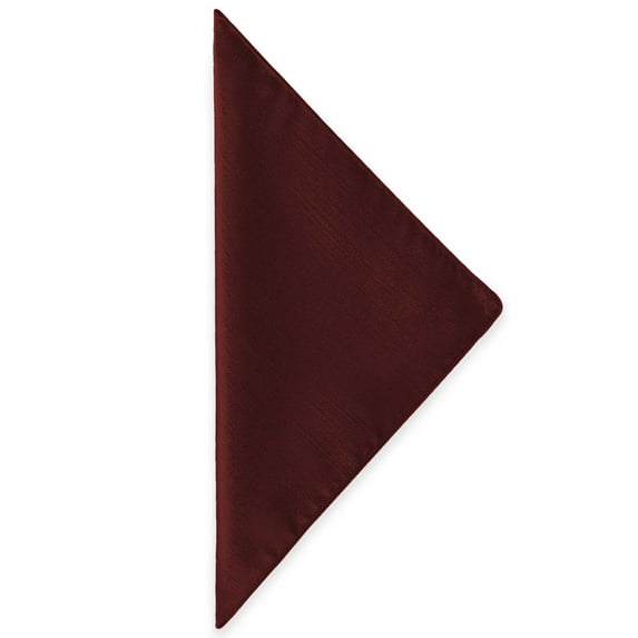 Ultimate Textile Reversible Shantung Satin - Majestic 10 x 10-Inch Cloth Cocktail Napkins