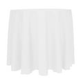 thumbnail image 1 of Ultimate Textile Reversible Shantung Satin - Majestic 102-Inch Round Tablecloth White, 1 of 4