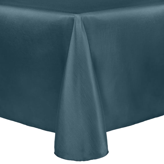 Ultimate Textile Reversible Shantung Satin - Majestic 108 x 132-Inch Oval Tablecloth
