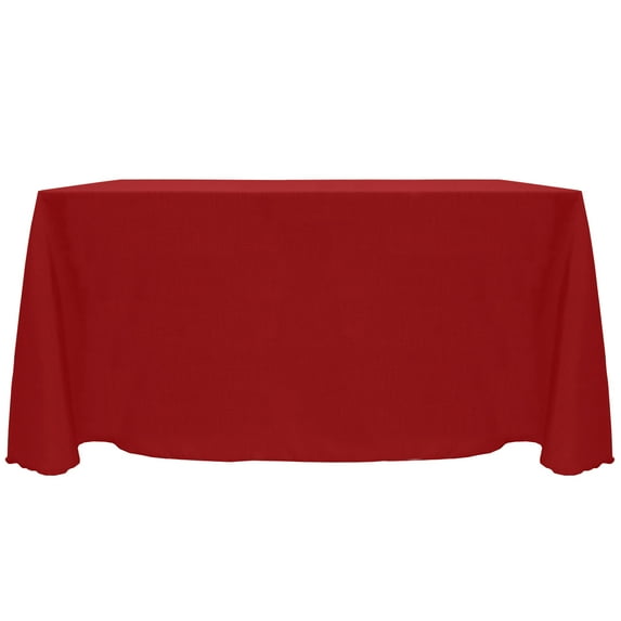 Ultimate Textile Reversible Shantung Satin - Majestic 108 x 132-Inch Rectangular Tablecloth