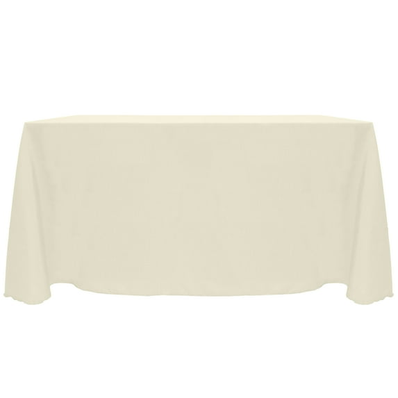 Ultimate Textile Reversible Shantung Satin - Majestic 108 x 156-Inch Rectangular Tablecloth