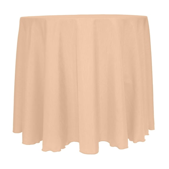 Ultimate Textile Reversible Shantung Satin - Majestic 114-Inch Round Tablecloth