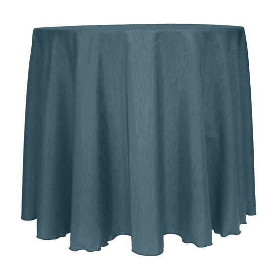 Ultimate Textile Reversible Shantung Satin - Majestic 114-Inch Round Tablecloth