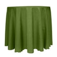 thumbnail image 1 of Ultimate Textile Reversible Shantung Satin - Majestic 120-Inch Round Tablecloth Moss Green, 1 of 4