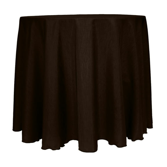 Ultimate Textile Reversible Shantung Satin - Majestic 120-Inch Round Tablecloth