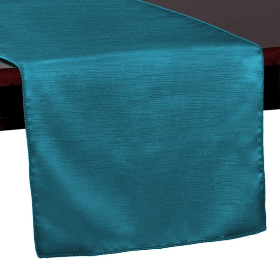 Ultimate Textile Reversible Shantung Satin - Majestic 14 x 108-Inch Table Runner