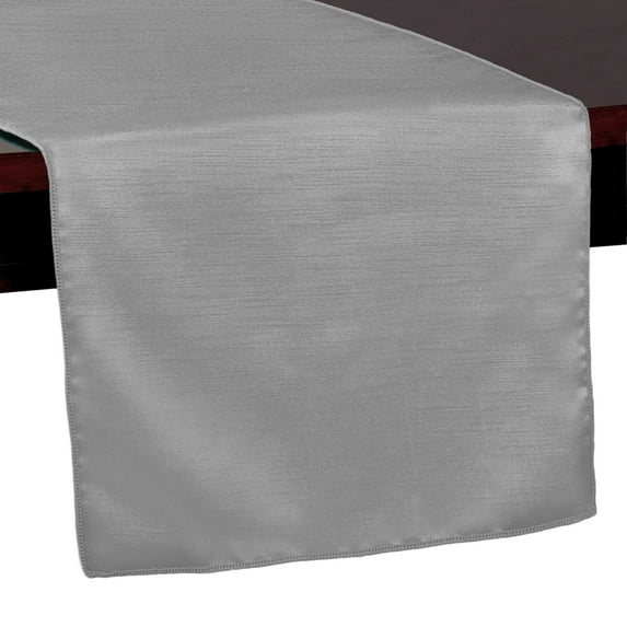 Ultimate Textile Reversible Shantung Satin - Majestic 14 x 108-Inch Table Runner