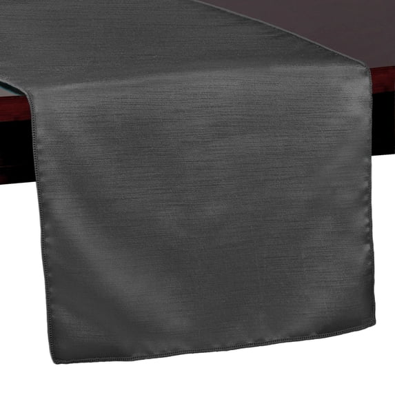 Ultimate Textile Reversible Shantung Satin - Majestic 14 x 54-Inch Table Runner