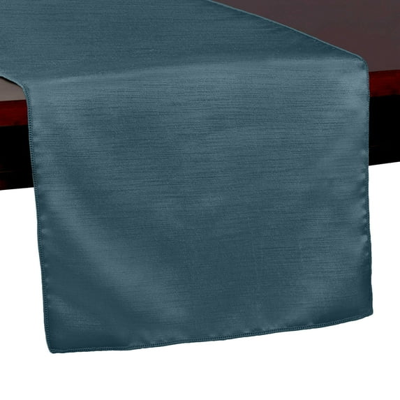 Ultimate Textile Reversible Shantung Satin - Majestic 14 x 54-Inch Table Runner