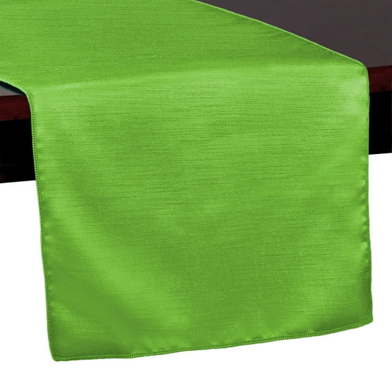 Ultimate Textile Reversible Shantung Satin - Majestic 14 x 72-Inch Table Runner