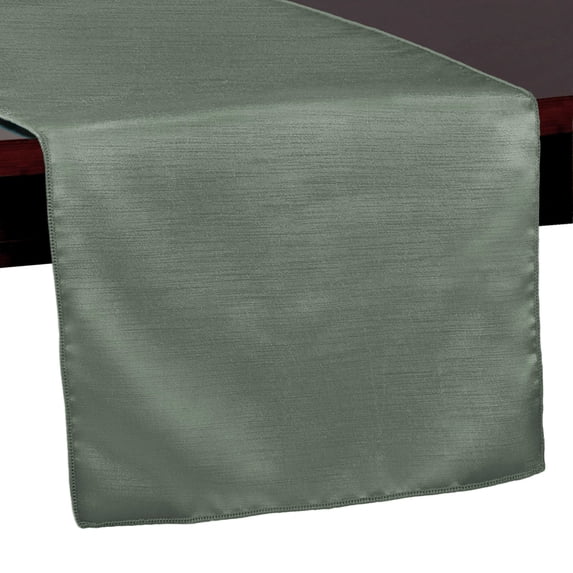 Ultimate Textile Reversible Shantung Satin - Majestic 14 x 72-Inch Table Runner