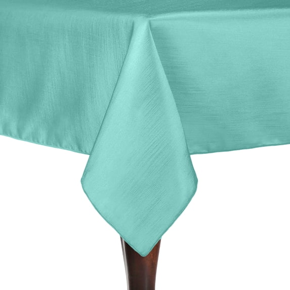 Ultimate Textile Reversible Shantung Satin - Majestic 45 x 45-Inch Square Tablecloth