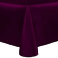 thumbnail image 1 of Ultimate Textile Reversible Shantung Satin - Majestic 54 x 120-Inch Oval Tablecloth, 1 of 4