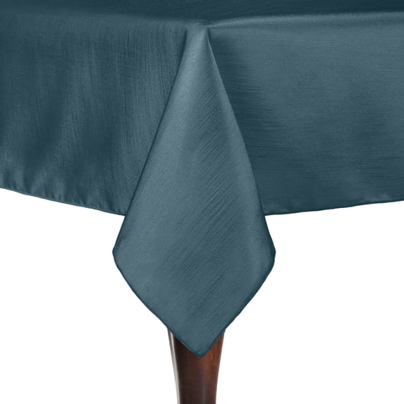 Ultimate Textile Reversible Shantung Satin - Majestic 54 x 96-Inch Rectangular Tablecloth