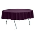 thumbnail image 1 of Ultimate Textile Reversible Shantung Satin - Majestic 60-Inch Round Tablecloth, 1 of 4