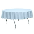 thumbnail image 1 of Ultimate Textile Reversible Shantung Satin - Majestic 60-Inch Round Tablecloth, 1 of 4