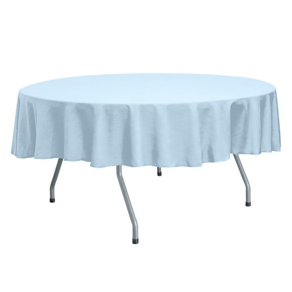 Ultimate Textile Reversible Shantung Satin - Majestic 60-Inch Round Tablecloth