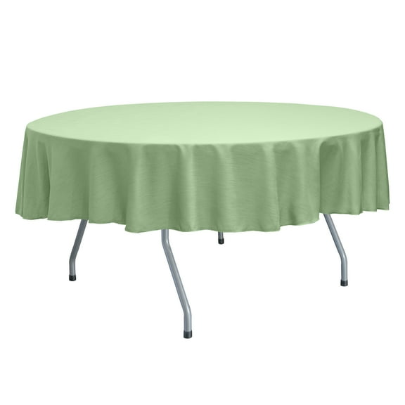 Ultimate Textile Reversible Shantung Satin - Majestic 60-Inch Round Tablecloth