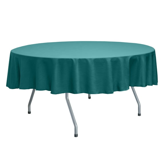 Ultimate Textile Reversible Shantung Satin - Majestic 60-Inch Round Tablecloth