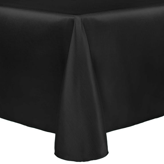 Ultimate Textile Reversible Shantung Satin - Majestic 60 x 102-Inch Oval Tablecloth
