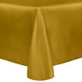 thumbnail image 1 of Ultimate Textile Reversible Shantung Satin - Majestic 60 x 120-Inch Oval Tablecloth, 1 of 4