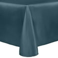 thumbnail image 1 of Ultimate Textile Reversible Shantung Satin - Majestic 60 x 84-Inch Oval Tablecloth, 1 of 4
