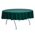 thumbnail image 1 of Ultimate Textile Reversible Shantung Satin - Majestic 72-Inch Round Tablecloth Teal, 1 of 4