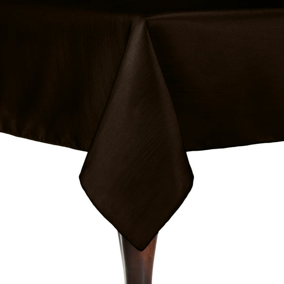 Ultimate Textile Reversible Shantung Satin - Majestic 72 x 108-Inch Rectangular Tablecloth