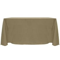 Ultimate Textile Reversible Shantung Satin - Majestic 90 x 120-Inch Rectangular Tablecloth