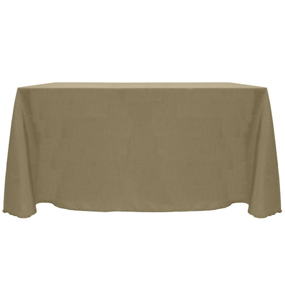 Ultimate Textile Reversible Shantung Satin - Majestic 90 x 120-Inch Rectangular Tablecloth
