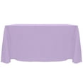 thumbnail image 1 of Ultimate Textile Reversible Shantung Satin - Majestic 90 x 156-Inch Rectangular Tablecloth Lilac Light Purple, 1 of 4