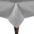 thumbnail image 1 of Ultimate Textile Satin 60 x 120-Inch Rectangular Tablecloth Silver Grey, 1 of 4