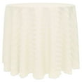 thumbnail image 1 of Ultimate Textile Satin-Stripe 108-Inch Round Tablecloth, 1 of 3