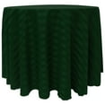 thumbnail image 1 of Ultimate Textile Satin-Stripe 120-Inch Round Tablecloth Hunter Green, 1 of 3