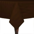 thumbnail image 1 of Ultimate Textile Satin-Stripe 54 x 120-Inch Rectangular Tablecloth Espresso Dark Brown, 1 of 3
