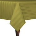 thumbnail image 1 of Ultimate Textile Satin-Stripe 60 x 120-Inch Rectangular Tablecloth Acid Green, 1 of 3