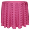 thumbnail image 1 of Ultimate Textile Satin-Stripe 84-Inch Round Tablecloth Raspberry Red, 1 of 3